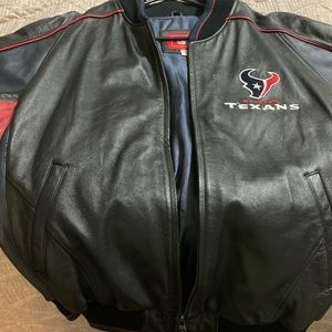 Houston Texans Leather Jacket